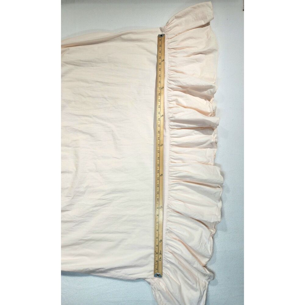 Vintage Victoria's Secret Gold Label Nightgown M Pink Cotton Cottagecore Maxi - Picture 11 of 11